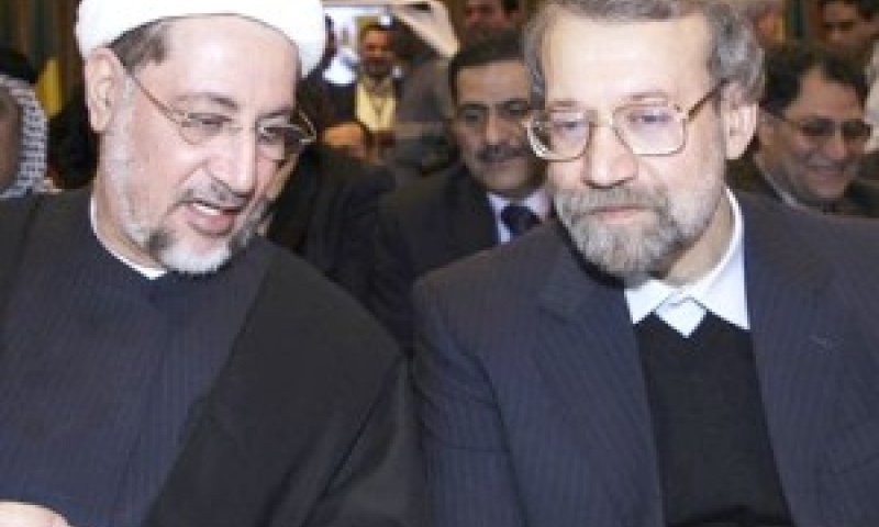 יו"ר הפרלמנט האירני לריג'נאי [צילום: AP]