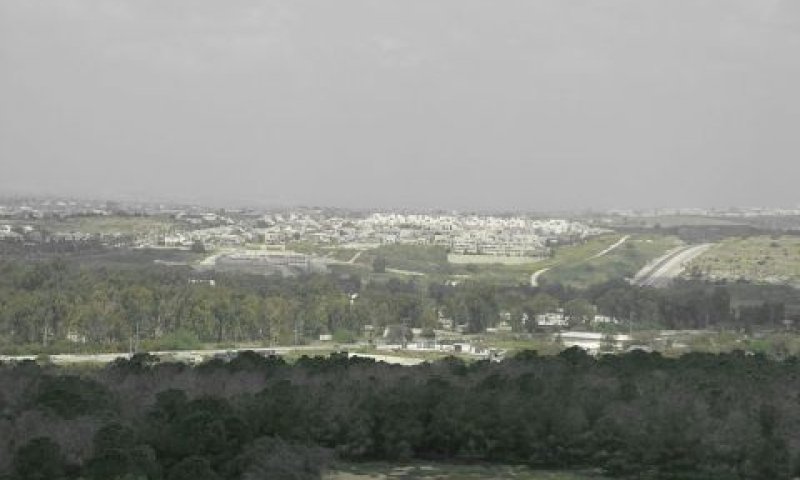 עבודות בכביש 444