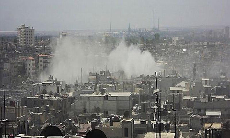פיצוץ בבית הספר "בני השהידים" [צילום: AP]