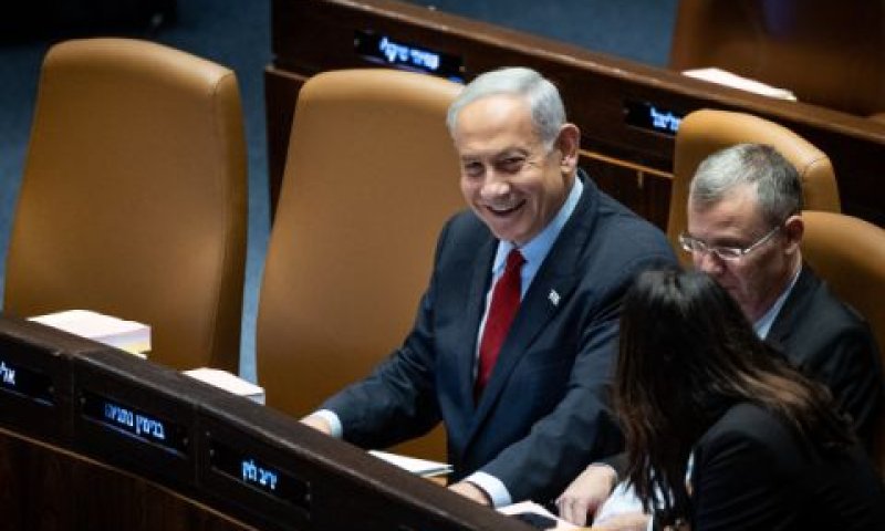 רגב, לוין ונתניהו [צילום: יונתן זינדל/פלאש 90]