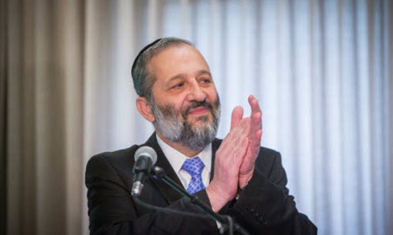 דרעי. "מושך אש" [צילום: יונתן זינדל, פלאש 90]