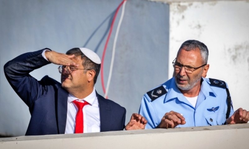 אשד ובן-גביר. צפוי לפרוש משירות המשטרה [צילום: יונתן זינדל, פלאש 90]