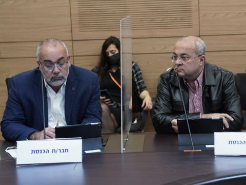 אחמד טיבי, אוסאמה סעדי [דני שם-טוב/דוברות הכנסת]