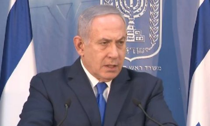נתניהו. מתנגד לצנזורה [צילום: מן הטלוויזיה]