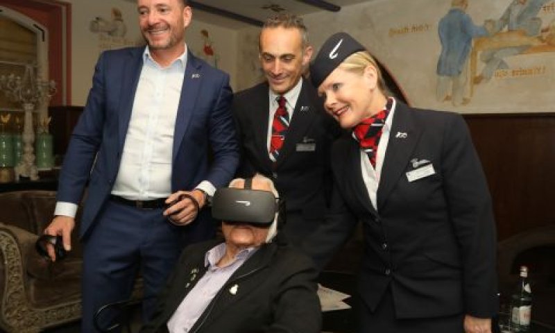 אלכס זילוני, העובד הותיק ביותר של בריטיש איירווייס בעולם [צילום: סיון פרג']