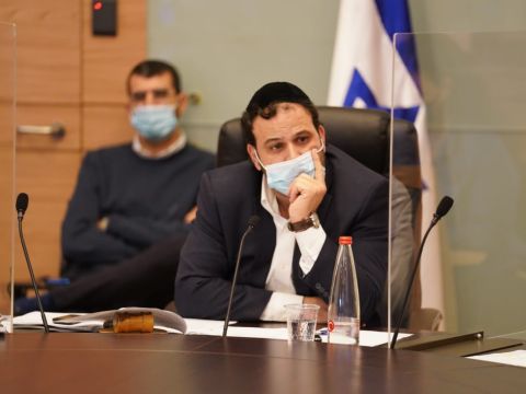 היו"ר ינון אזולאי [צילום: דני שם-טוב/דוברות הכנסת]