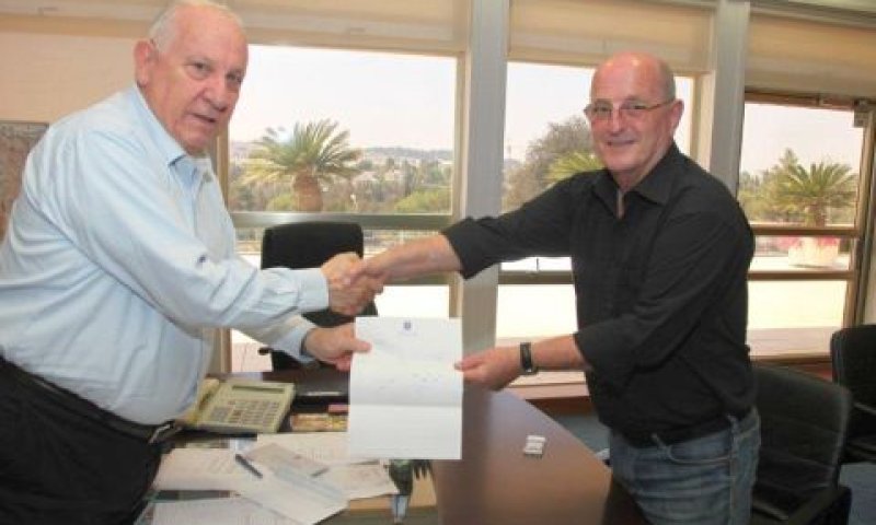 פלד וריבלין [צילום: איציק הררי]
