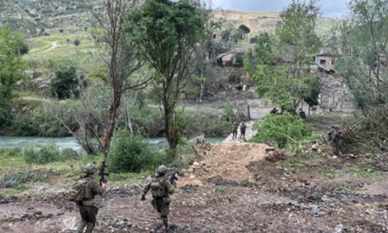 כוחות צה"ל פעלו לטיהור מרחב הליטאני [צילום: דובר צה"ל]