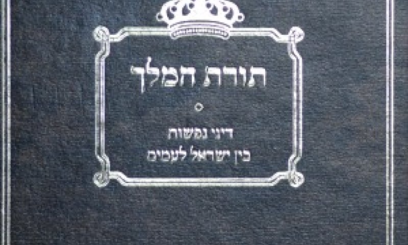 תורת המלך. אין מניעה לללמוד ולהפיץ את הספר [צילום: פלאש 90]