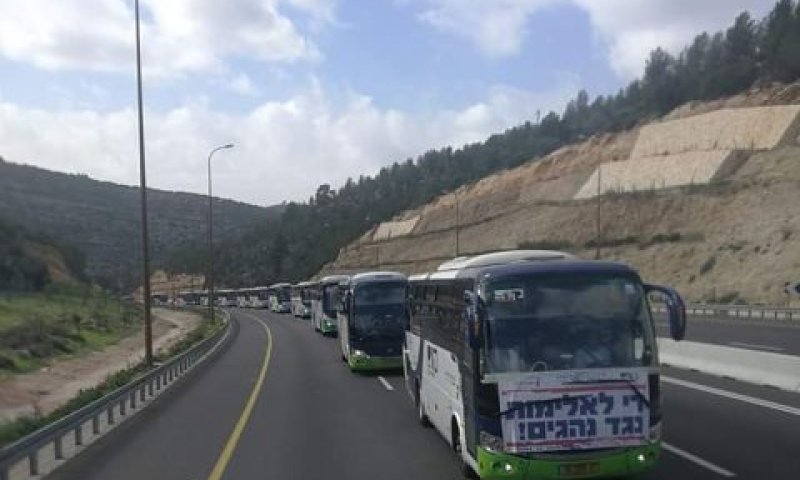 [צילום אילוסטרציה: ארגון נהגי האוטובוסים בישראל]