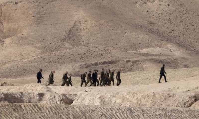 הגעת הרמטכ"ל לזירת האירוע [צילום: יונתן זינדל/פלאש 90]