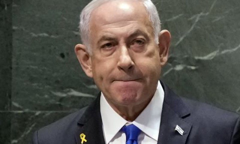 נתניהו. מתכנן תגובה [צילום: ריצ'רד דרו/AP]