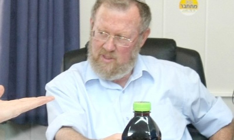 ראש המועצה המקומית בית אל משה רוזנבוים [צילום: מירי צחי]