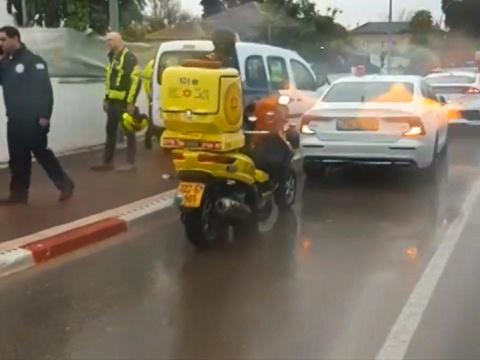 זירת האירוע [צילום: תיעוד מבצעי מד"א]