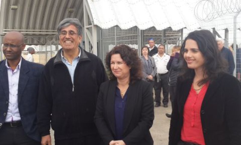 שקד, רוזין, אוחיון וסולומון [צילום: טל בנש]