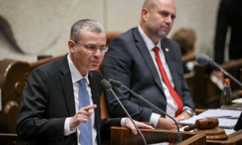 השר לוין. "אנחנו לא אויבים" [צילום: נועם מושקוביץ, דוברות הכנסת]