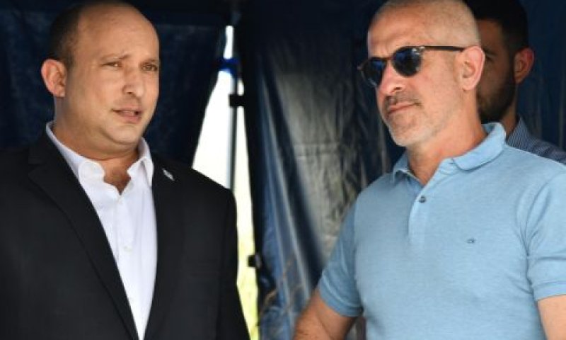 רונן בר ונפתלי בנט [צילום: חיים צח/ לע"מ]
