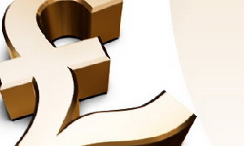 שפל של כמה עשורים למטבע הבריטי