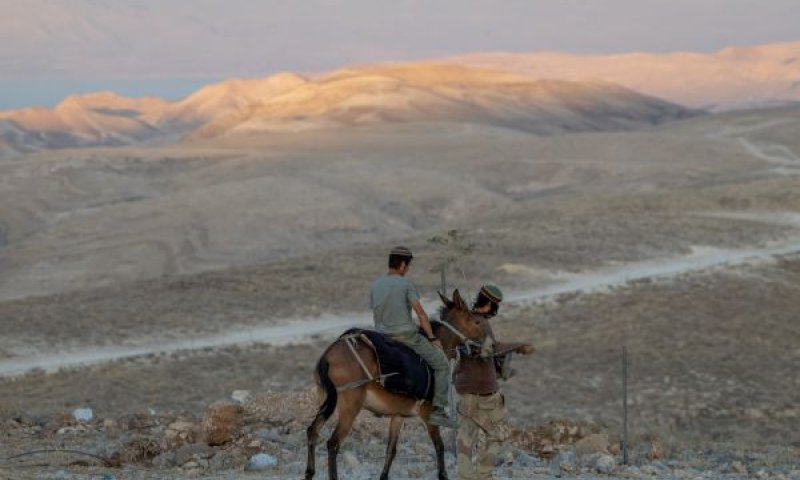 להותיר רק 18% לפלשתינים [צילום: חיים גולדברג, פלאש 90]
