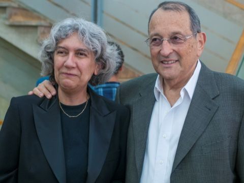 אלי זוהר וארנה לין [צילום: דודי אסולין]