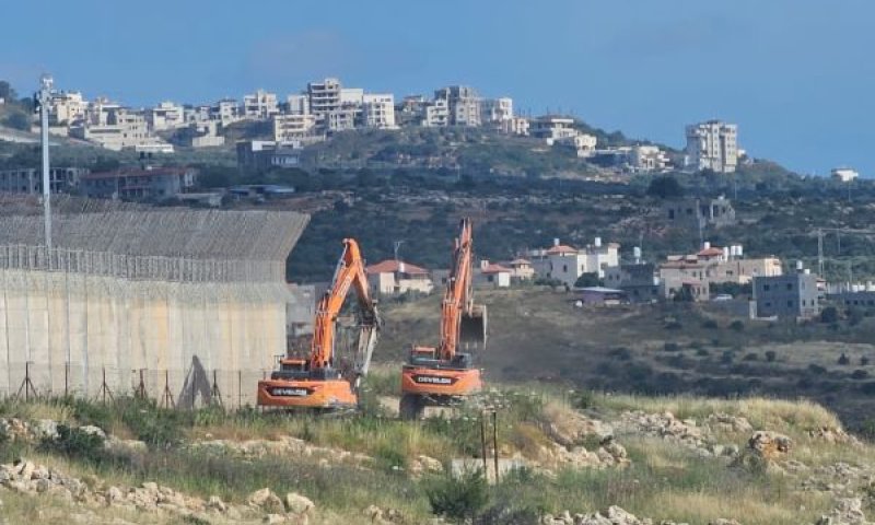 דחפור במהלך פעולת אכיפה