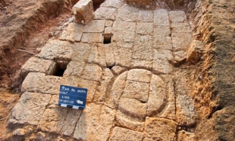 בית הבד העתיק שנחשף בהוד השרון [צילום: דוראר מסראווה, באדיבות רשות העתיקות]