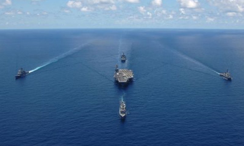 קבוצת התקיפה 8 האמריקנית [צילום: U.S. Navy]