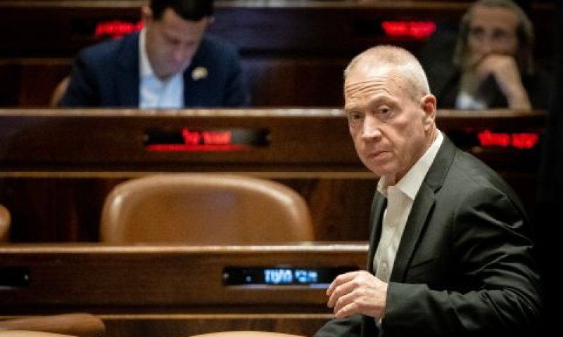גלנט. בניגוד לעמדת צה"ל [צילום: יונתן זינדל, פלאש 90]