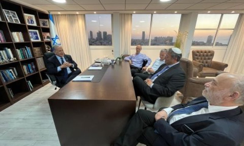 בן-גביר ונתניהו בפגישת מו"מ קודמת