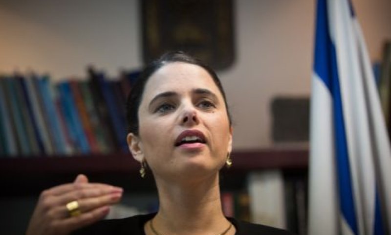 שקד. "עסק פרטי שלה?" [צילום: יונתן זינדל, פלאש 90]