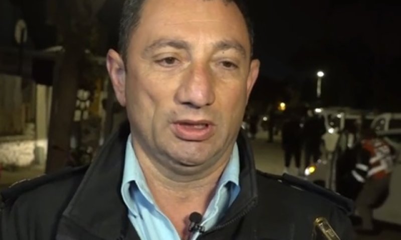 מפקד תחנת קרית גת, סנ"צ ארקדי אלקינד [צילום: משטרת ישראל]