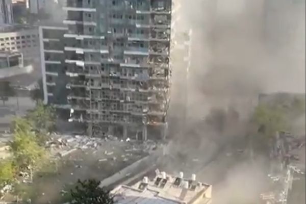 זירת הפגיעה ברמת גן [צילום: לפי סעיף 27א' לחוק זכויות יוצרים]