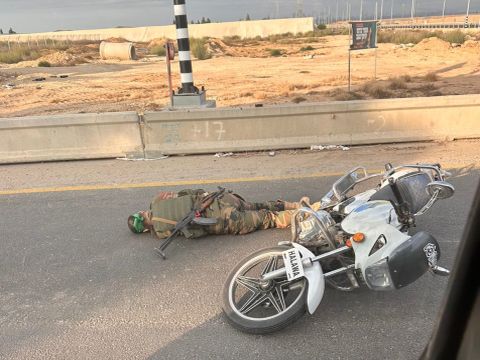 מחבל שחדר, נהרג מאש כוחות צה"ל [צילום: שימוש לפי סעיף 27א']