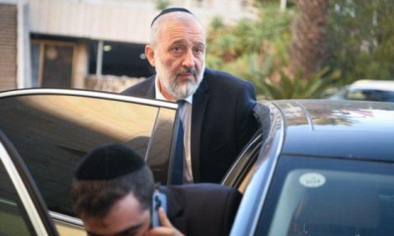 דרעי. סעיף להסכמים הקואליציוניים [צילום: אריה לייב אברמס/פלאש 90]