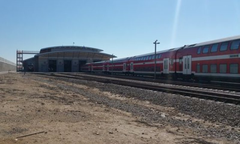מתחם הרכבת בבאר שבע [צילום: רכבת ישראל]