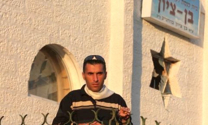 בית כנסת בדרום שנפגע במבצע עופרת יצוקה [צילום: פלאש 90]