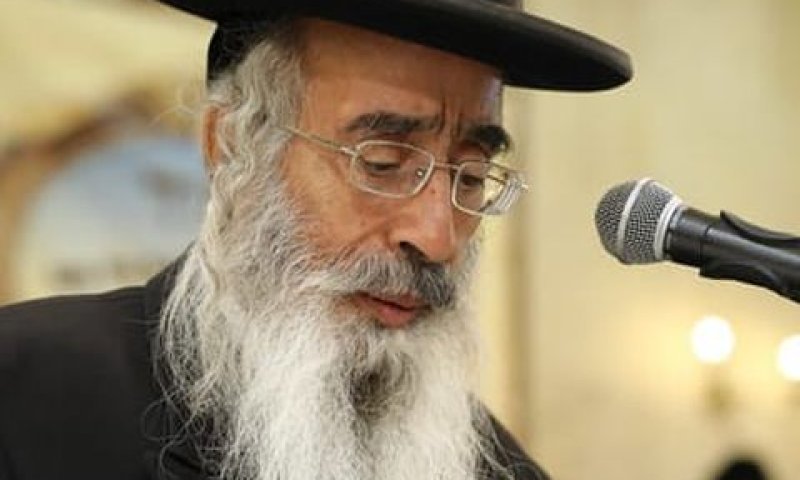 הרב עזריה בסיס ז"ל [צילום: עוזי ברק]
