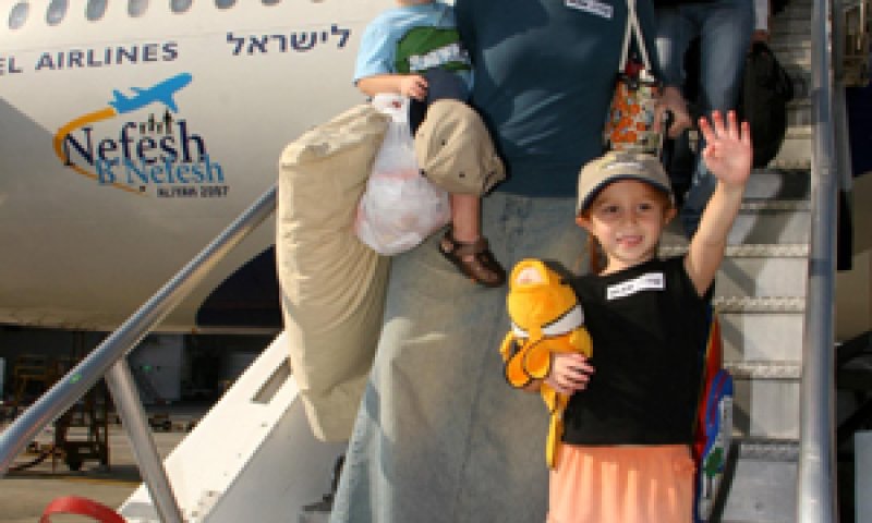 העלייה לא פסה מהארץ; העולים מגיעים היום [צילום: ששון תירם]