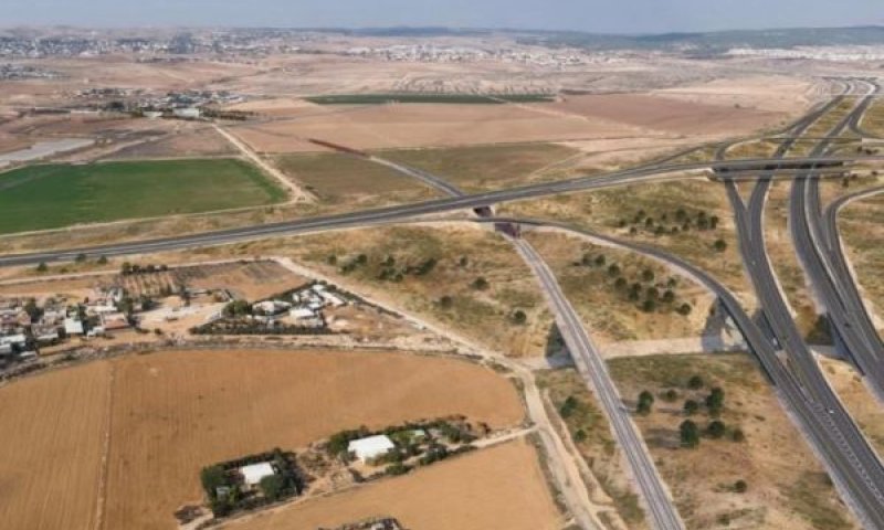 הדמיית הארכת כביש 6 עד צומת נבטים [חוצה ישראל]