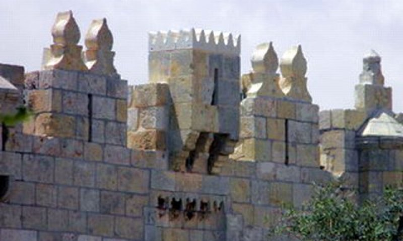 שיחזור על בסיס הצילומים ההיסטוריים [צילום: רשות העתיקות]