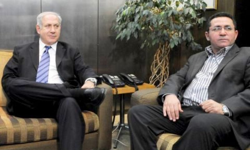 עופר עיני וראש הממשלה נתניהו [צילום: כפיר סיון/ישראל סאן]