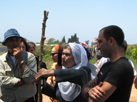 עדויות של פליטים פלשתינים בסיור של "זוכרות"
