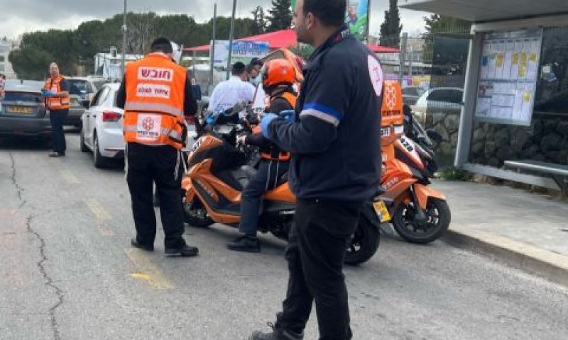 זירת הפיגוע בירושלים [צילום: דוברות איחוד הצלה]