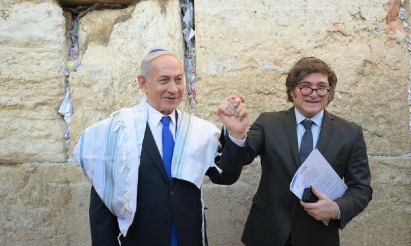 מיליי ונתניהו. קשר דיפלומטי עמוק [צילום: עמוס בן-גרשום/לע"מ]
