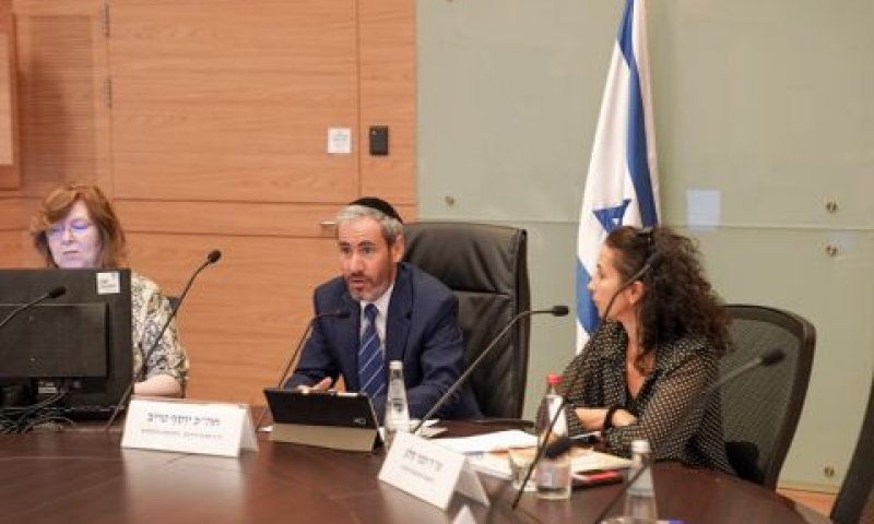היו"ר טייב. "לא יהפכו את הוועדה לשקופה" [צילום: דני שם-טוב, דוברות הכנסת]