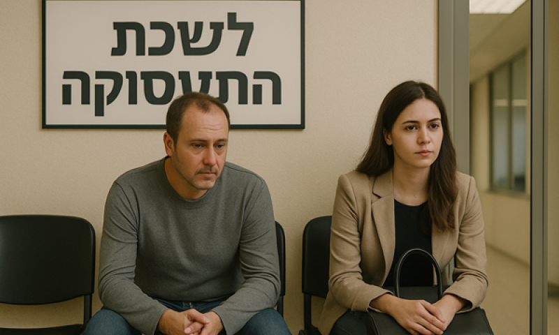 גם בקיץ הנוכחי היו 4,300 מפוטרים זמניים [צילום: איציק וולף, באמצעות AI]