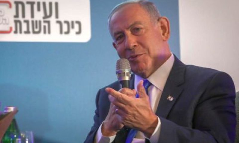 נתניהו. [צילום: חיים גולדברג, כיכר השבת]