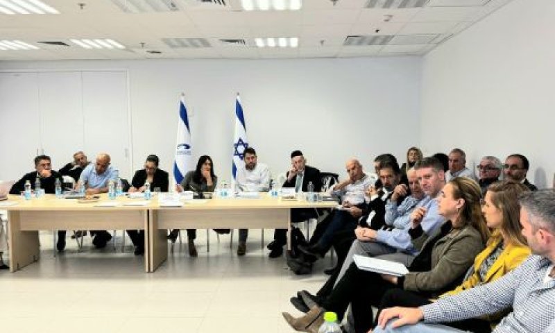 הערכת המצב במשרד התחבורה [צילום: דוברות מת"ח]