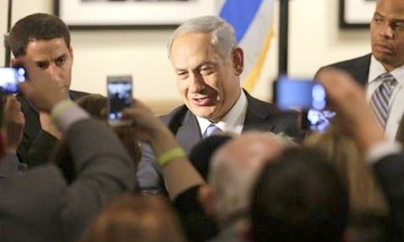 נתניהו. ראיונות הרחק מהבית [צילום: AP]