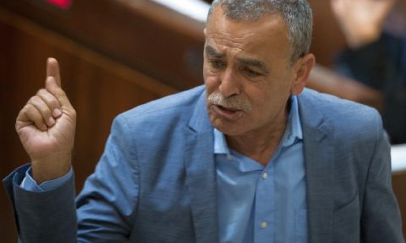 ח"כ זחאלקה. מצפצף על ההנחיות [צילום: הדס פרוש/פלאש 90]